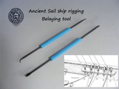 Scale Models Rigging Tools Model Ship Rigging Belaying Tools - Ancient Wooden Model Ship DIY Tools ...