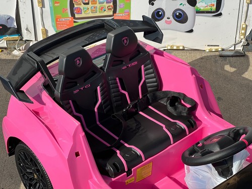 12V Lamborghini STO Ride-On Car for Kids Electric Ride On Toy w/ Remote Control - Picture 17 of 51