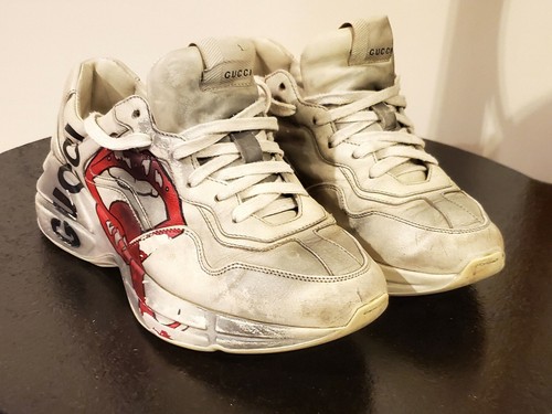 gucci sneakers mouth print