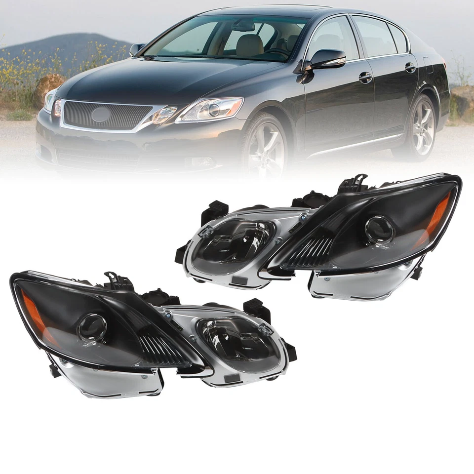 For 2006-2011 Lexus GS300 GS350 GS450h GS460 AFS/HID Xenon Projector Headlights Foto 2 de 4
