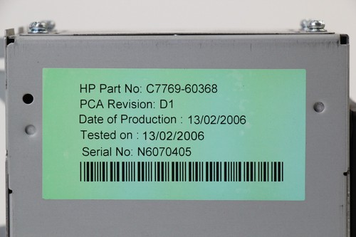 HP C7769-60368 MAIN ELECTRONICS MODULE BOARD From DESIGNJET 500 24" C7769B - Picture 3 of 14