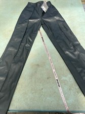 House of cb black vegan leather trousers New With Tags Size Small £99 In Shop