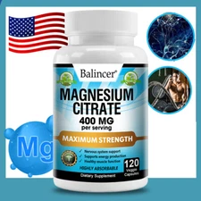 Magnesium citrate, which supports digestive and bone health and improves sleep