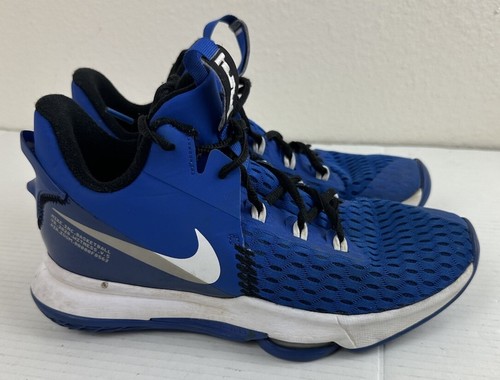 Nike LeBron Witness 5 Game Royal Basketball Sneakers Size 8 - Picture 2 of 9