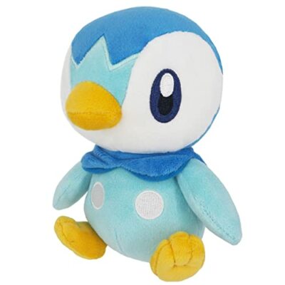 SAN-EI Pokémon ALL STAR COLLECTION Piplup (S) Plush Doll Height 18cm PP89