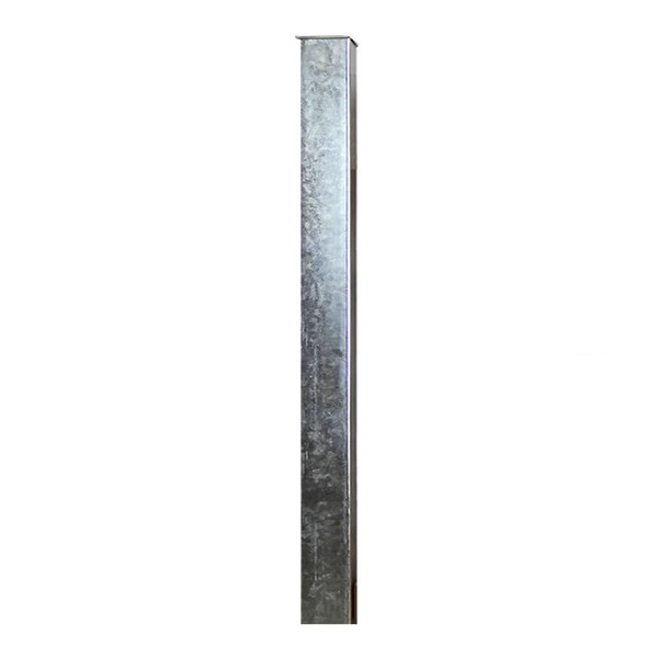 Zaun- Torpfosten Vz Zum Einbetonieren 1300X80X80X3Mm, 103562; Metallpfosten Zaun-image