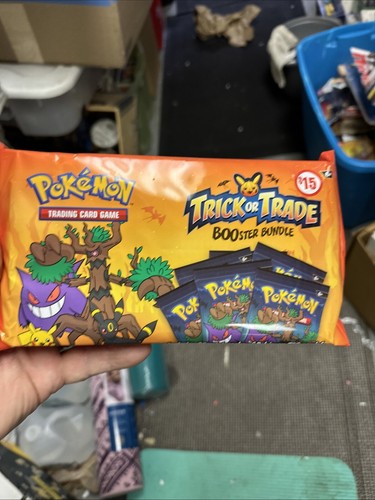 Pokemon TCG 2024 Trick or Trade BOOster Bundle Halloween 35 Mini Packs