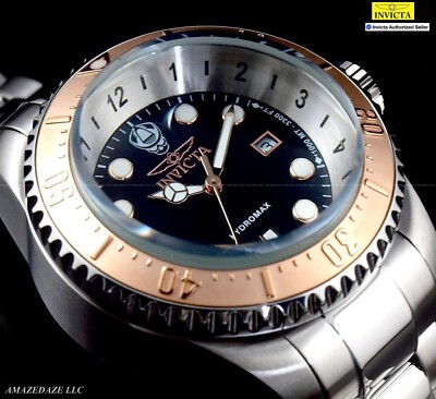 Swiss Gmt Invicta Reserve Hydromax Watch NEW Invicta Men Reserve
