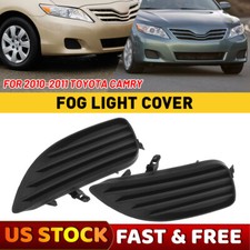 Fog Light Cover New For 2010-2011 Toyota Camry Driver Passenger Side Set Of 2