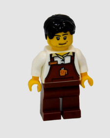 LEGO Christmas Train Ride Barista Minifigure Seasonal Holiday Coffee Mug (40262)