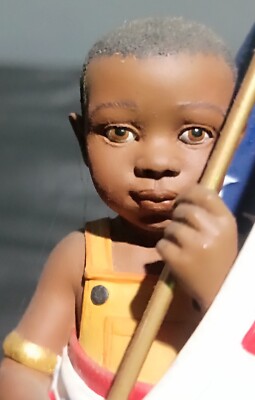 THOMAS BLACKSHEAR ''OLD GLORY'' LIMITED EDITION REPLACEMENT FIGURINE (1ST ISSUED)