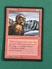 Tor Giant, Ice Age, Magic the Gathering MTG
