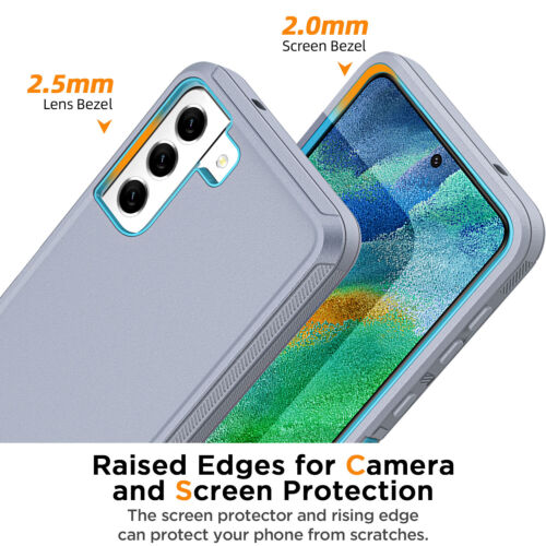 Case For Samsung Galaxy S21 FE 5G Hybrid Shockproof Heavy Duty Protection Cover - Picture 31 of 47