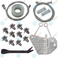 FüR Smart Fortwo Cabrio 450 Elektr Fensterheber Reparatursatz +Clips Vorne Links