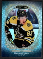 2020-21 Brad Marchand Upper Deck Stature Hockey Portraits Variant Boston /99
