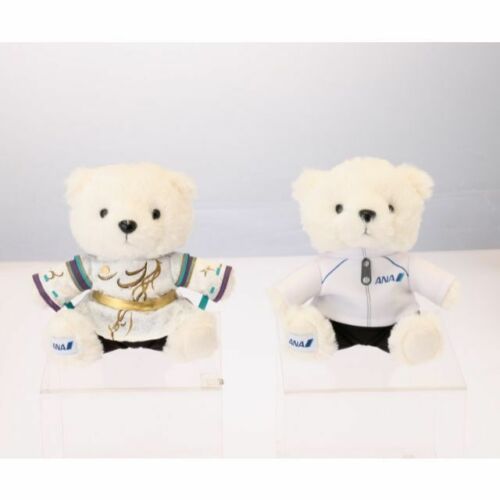 NEW Yuzuru Hanyu ANA original Flight Bear ANA YUZU SET Japan Limited Plush  Doll