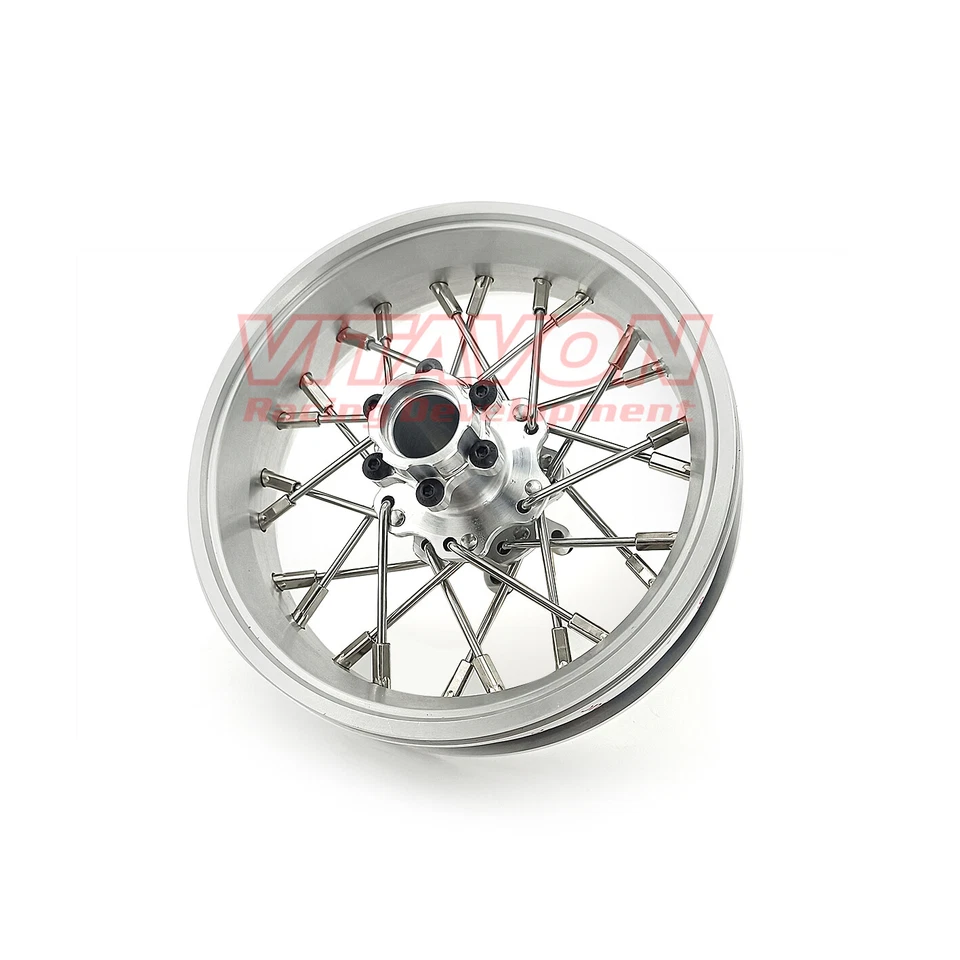 Vitavon MX Bike Spoke Wheel CNC Alu Rear Spoke Wheel For Losi Promoto MX Bike - Image 3 of 4