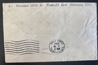 1930 Chicago iL USA Early Airmail Cover To Cristobal Canal Zone Lindbergh — photo 2