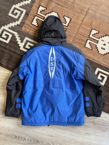 Bogner DSV Deutscher Skiverband Audi Vintage Women Blue Nylon Jacket Size US 12 - Picture 4 of 5