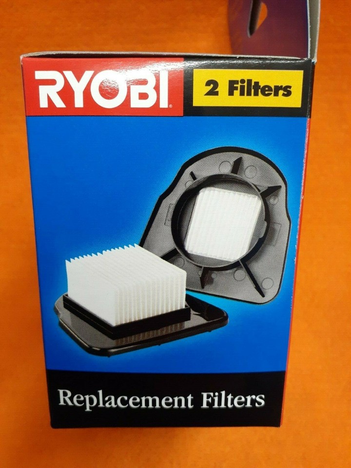 Ryobi Vacuum Replacement Filter Filters A32VC02 2 Pack eBay