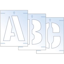 Kit Di Stencil Per Lettere Scan 9417 300Mm