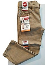 Fit Waistband Beige 14 Slim 