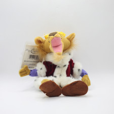 Disney Store Bean Bag Prince John Lion "Robin Hood" 9" New with Tags