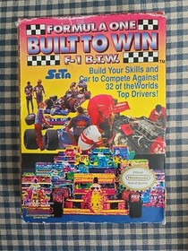 NES Formula One 1 Built To Win Complete in Box w/Manual NES Original Nintendo