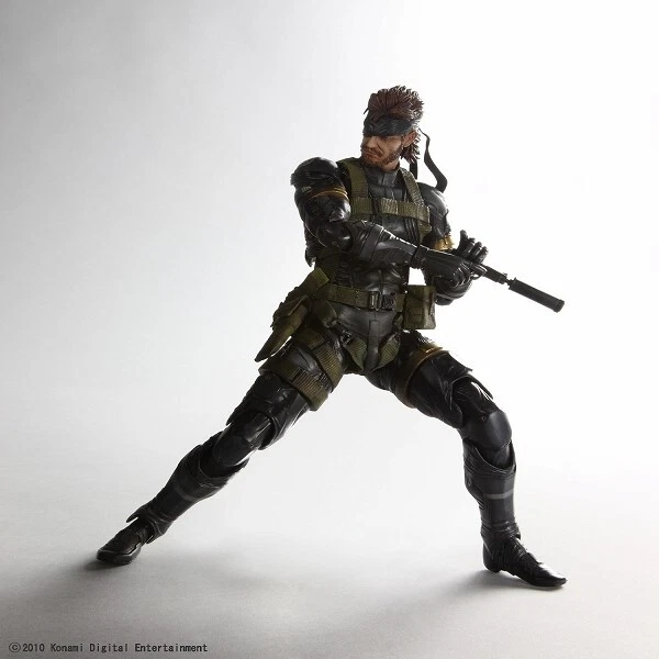 Play Arts Kai Metal Gear Solid Peace Walker Snake Sneaking Suit ver. Square Enix Foto 4 de 4