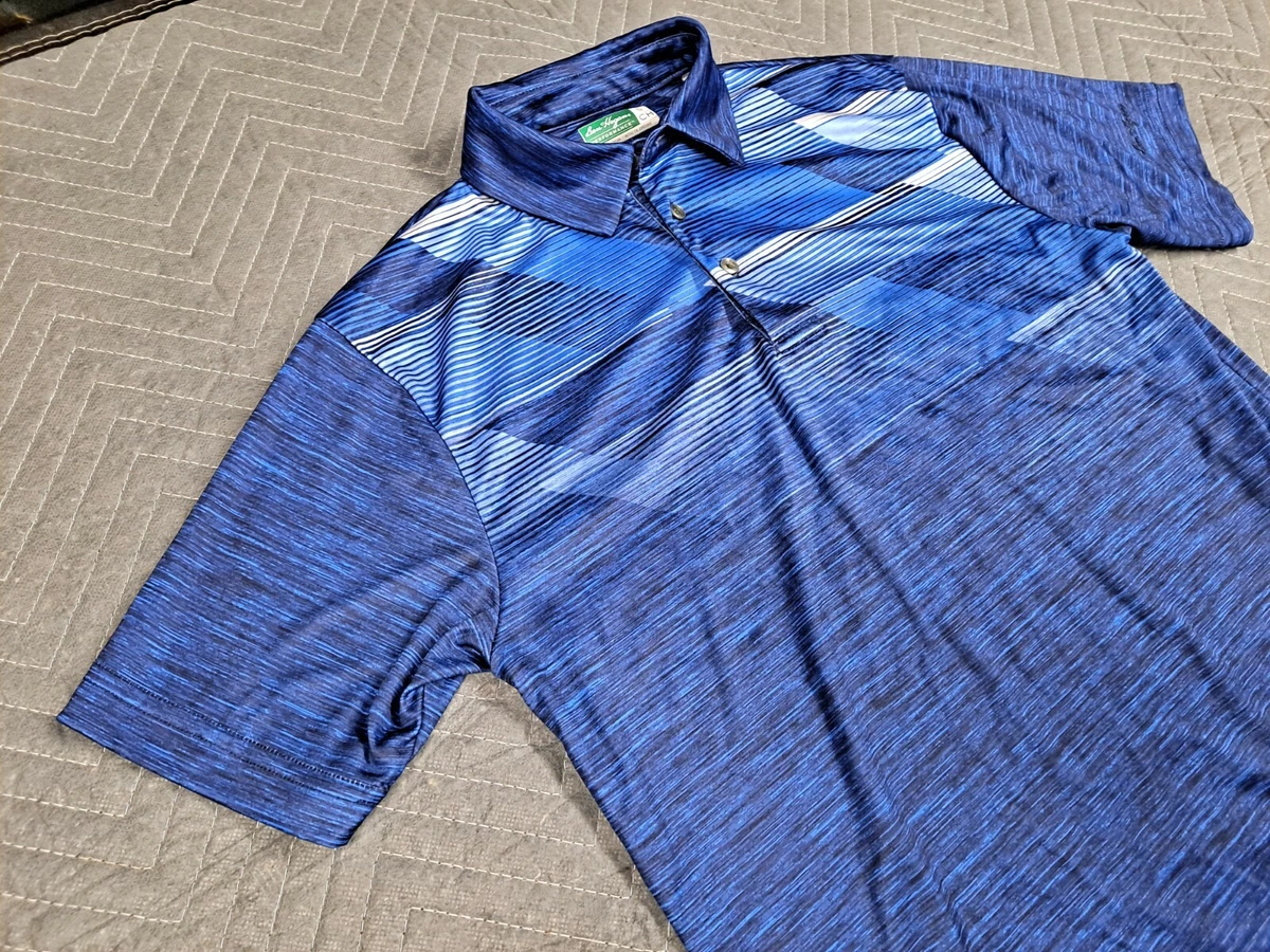 Ben hogan performance men's short sleeve ventilated solid golf polo clearance shirt