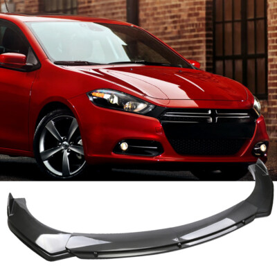 Car Front Bumper Lip Spoiler Splitter Kits Carbon Fiber Style For Dodge Dart