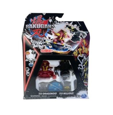 BAKUGAN Generation 3 STREET BRAWL Dragonoid Nillious 2023 Target Exclusive