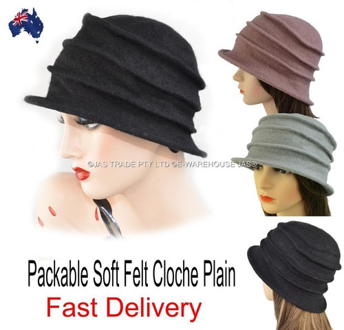 Ladies Bucket Hat Cap Packable Foldable 