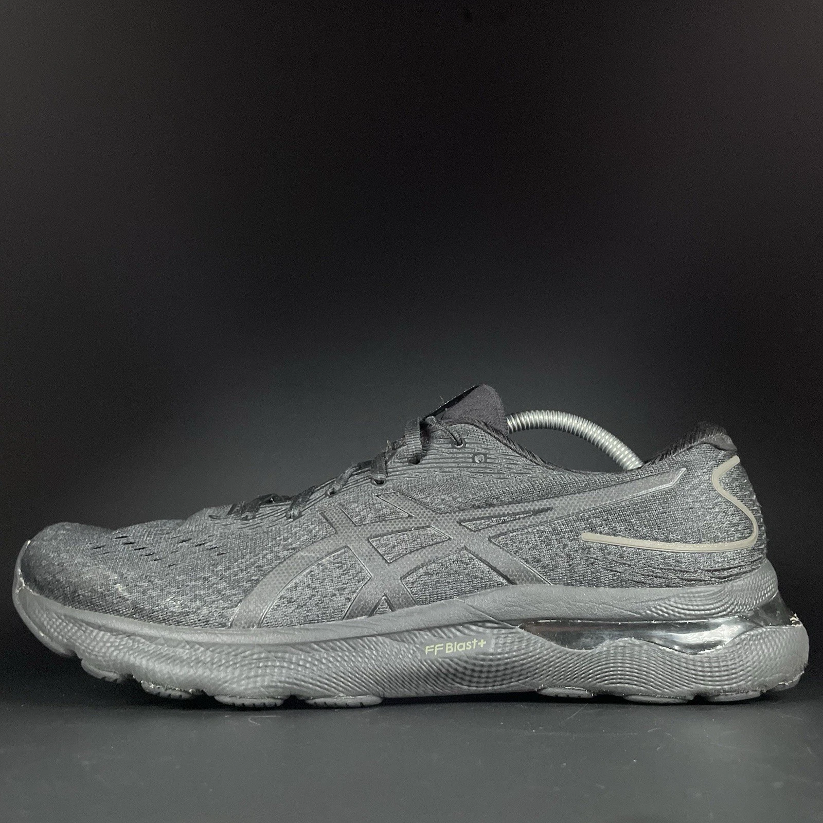 Scarpe da ginnastica Asics Gel Nimbus 24 uomo taglia 12 5 nere running sneakers casual