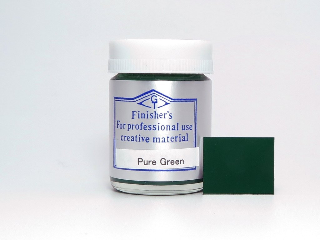 Finishers FI010 Чистый зеленый флакон с лаковой краской объемом 20 мл, США, Продавец