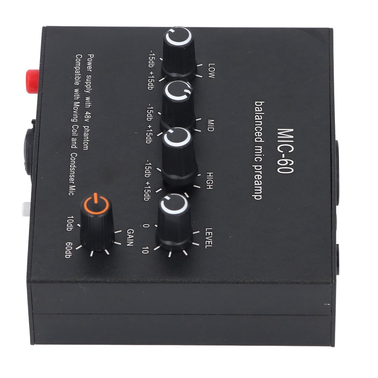 Microphone Preamp High Gain Dynamic Mic Amplifier For Home Studio Trending
