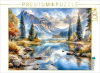 Calvendo Puzzle Emerald Lake Im Yoho-Nationalpark In British Columbia | 1000 Tei