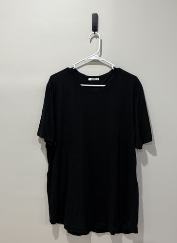 Buck Mason Basic Black Tee Shirt Made In USA XL