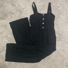 Wild Fable Black Wide Leg Jumpsuit Small Size Small