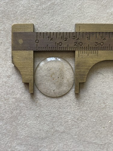 Vintage Watch Crystals Lot Curved Rectangle Round Square Parts Repair Art Crafts - Picture 17 of 24
