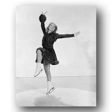 Sonja Henie Photo 8x10 Figure Skating Star Portrait-4