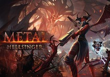 Metal Hellsinger Portrait Poster Print Gaming Picture Wall Art A1 A2 A3 A4