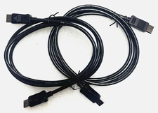 Display Cable 6ft Male to Male DisplayPort Video Display Port Cable (Lot of 33)