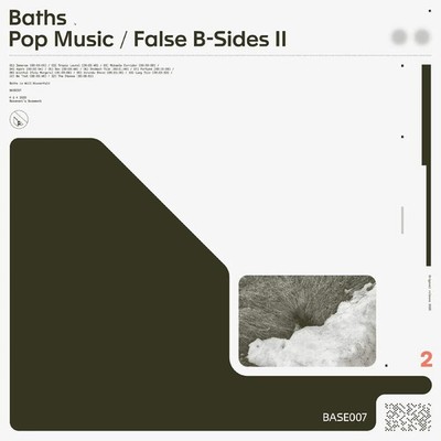 Baths - Pop Music / False B-Sides Ii [Colored Vinyl] (Crem) Vinyl Record