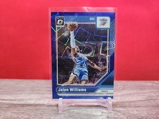 Jalen Williams Blue Velocity 2024-25 Panini Donruss Optic #225