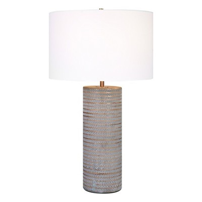 Uttermost 29994 Monolith 29'' Tall Ceramic Table Lamp - Grey