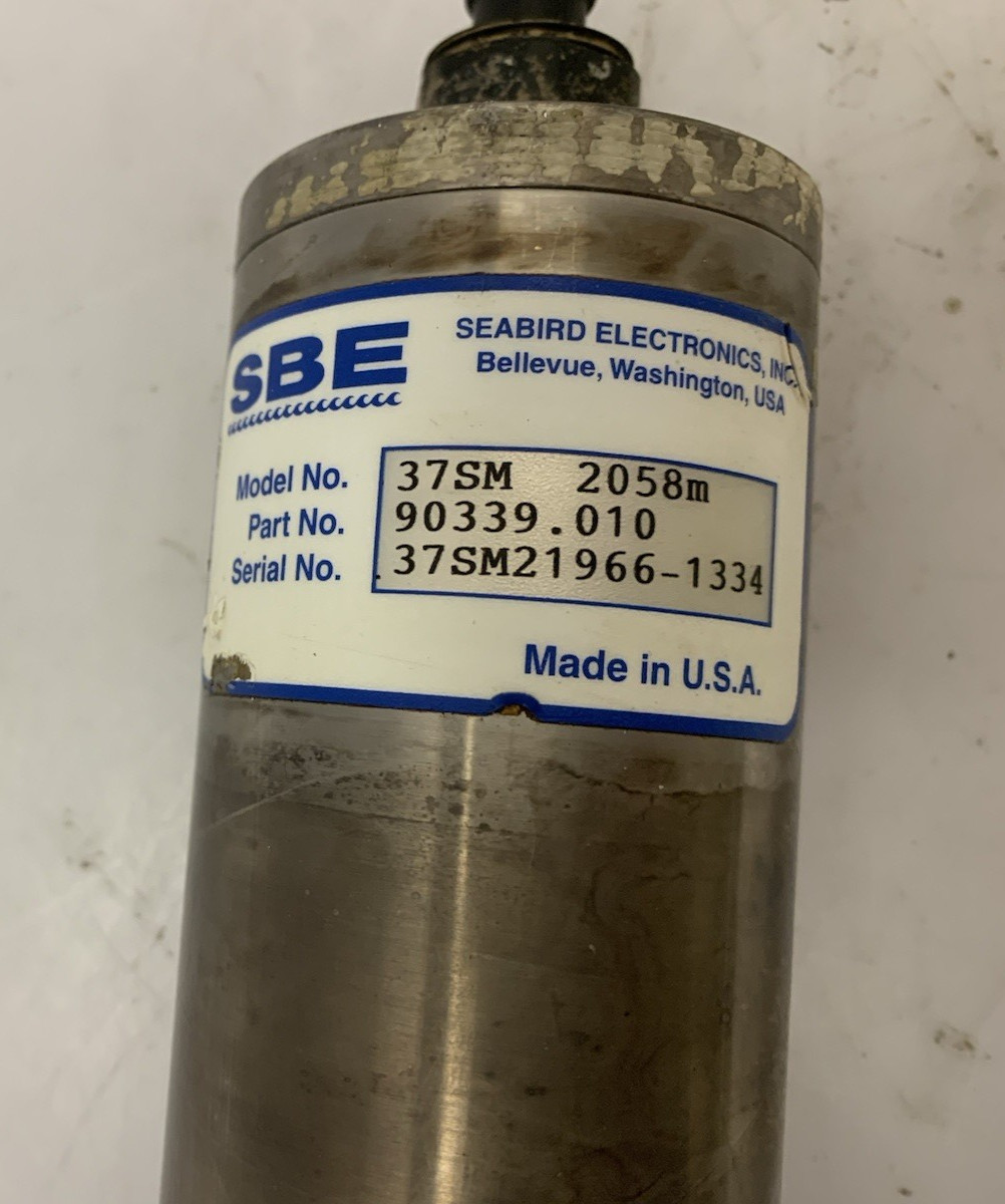 Sea Bird Electronics 37-SM MicroCAT C-T-(P) Recorder 2058m