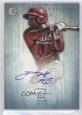 2014 Bowman Inception Prospect Auto Blue 32/75 Phil Ervin #PA-PE Auto g5j