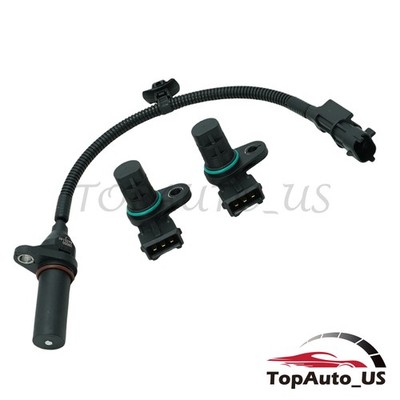 Fits Kia Forte Soul Camshaft Position Sensors & Crankshaft Position Sensor Set