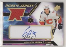 2020-21 SPx Rookie Jersey Gold Spectrum /49 Alexander Yelesin #AY Auto 0p7m